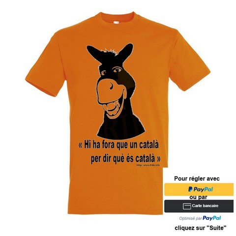 Tee shirt catalan