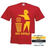 Tee shirt catalan Soc catala